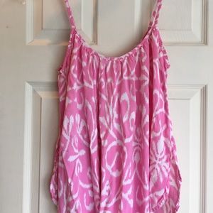 INDAH Tropical Pink Tank